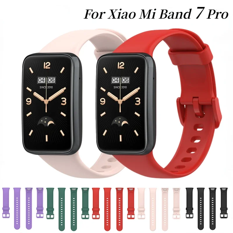 Siliocne Strap For Xiaomi Mi Band 7 Pro Smart Watch Comfortable Replaceable Bracelet Belt For Mi Band 7 Pro Correa Accessories
Siliocne Strap For Xiaomi Mi Band 7 Pro Smart Watch Comfortable Replaceable Bracelet Belt For Mi Band 7 Pro Correa Accessories