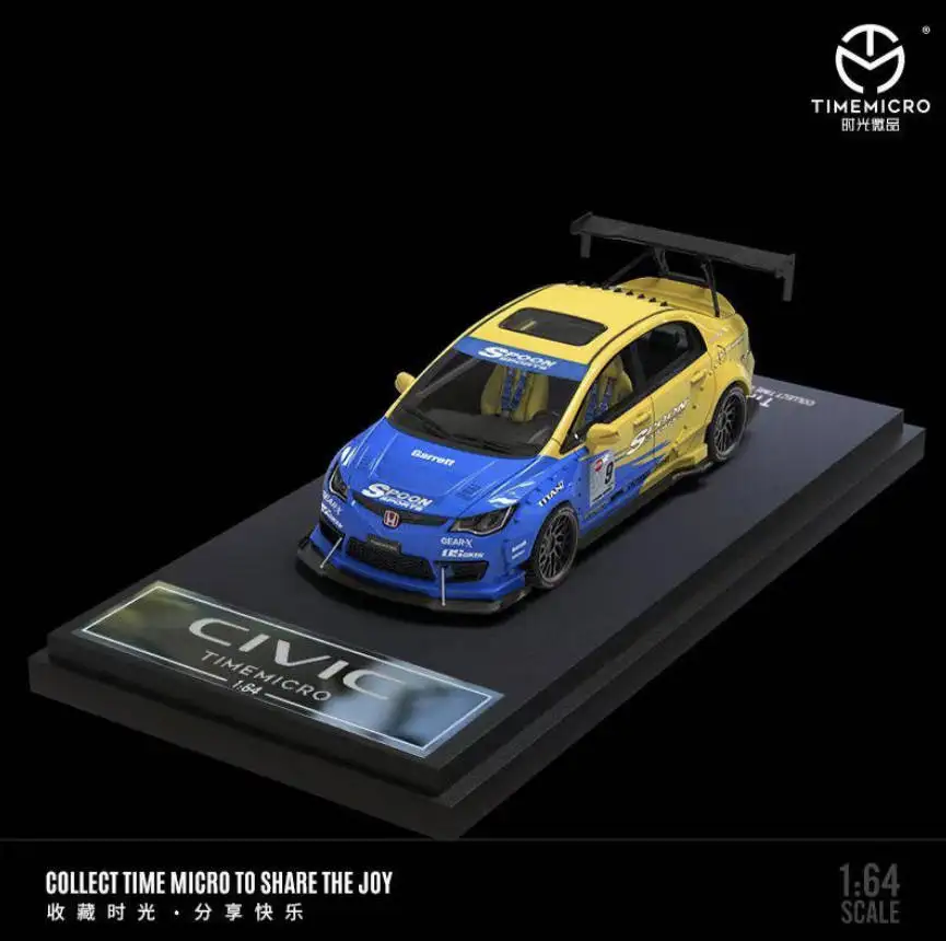 TM 1:64 Honda Civic FD2 Spoon (With Figure) & GDO Carbon Diecast Car Model Collection (2 SKUs:With/Without Figure) In Stock
TM 1:64 Honda Civic FD2 Spoon (With Figure) & GDO Carbon Diecast Car Model Collection (2 SKUs:With/Without Figure) In Stock