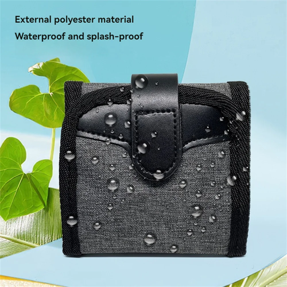 1pc Camera Lens Filter Bag 3 Layer Waterproof Shockproof Thick Lens Filter Storage Pouch For Up To 72mm Filters Camera Accessory
1pc Camera Lens Filter Bag 3 Layer Waterproof Shockproof Thick Lens Filter Storage Pouch For Up To 72mm Filters Camera Accessory