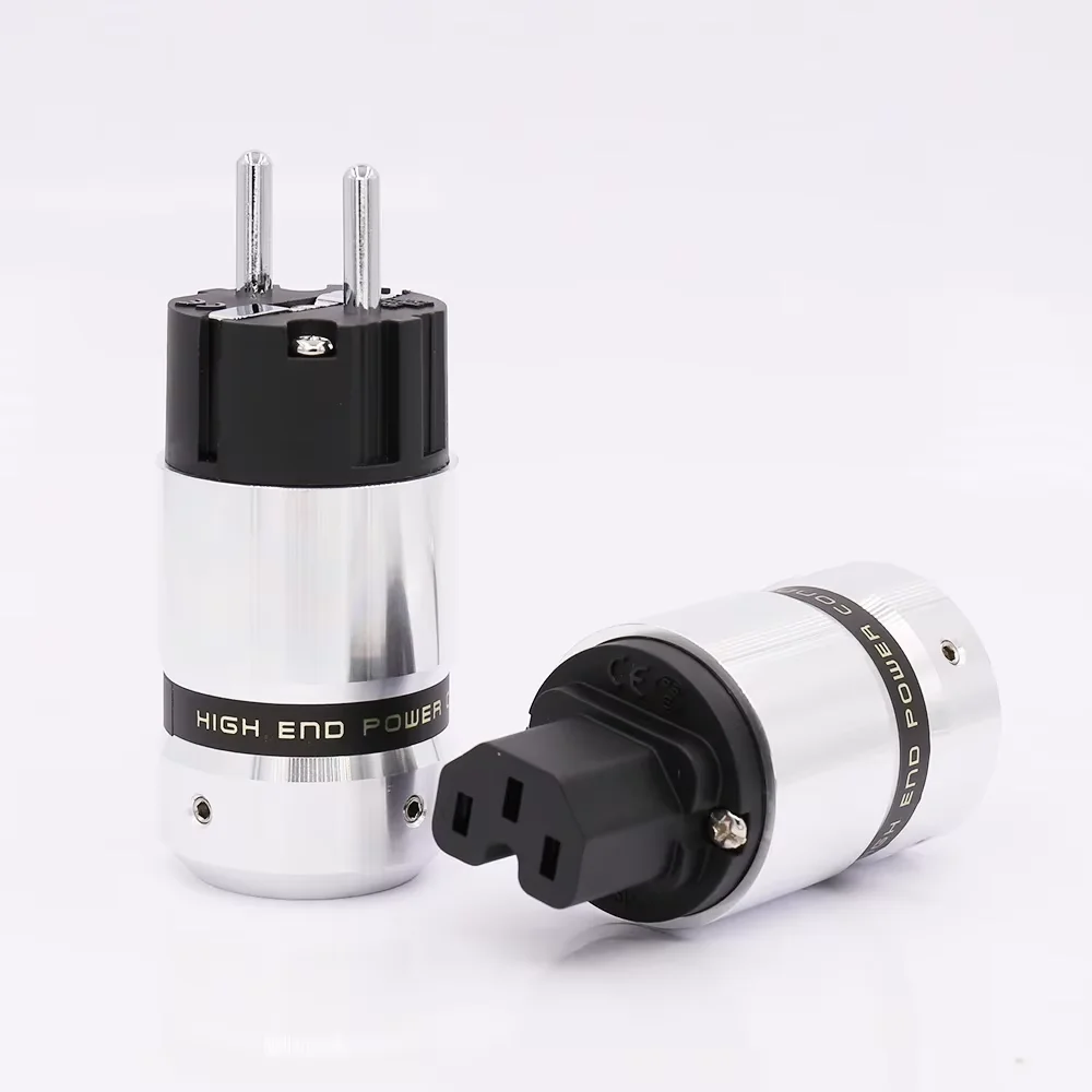 100Pcs EU male + 50Pcs female plug Rhodium Plated AC power plug Audio Grade Power Connector HIFI
100Pcs EU male + 50Pcs female plug Rhodium Plated AC power plug Audio Grade Power Connector HIFI