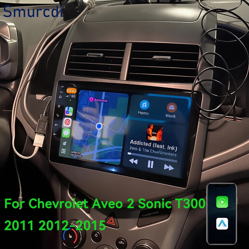 Android 16 Car Radio CarPlay Auto For Chevrolet Aveo 2 Sonic T300 2011-2015 Multimedia Player Autoradio Navigation GPS 4G+WiFi
Android 16 Car Radio CarPlay Auto For Chevrolet Aveo 2 Sonic T300 2011-2015 Multimedia Player Autoradio Navigation GPS 4G+WiFi