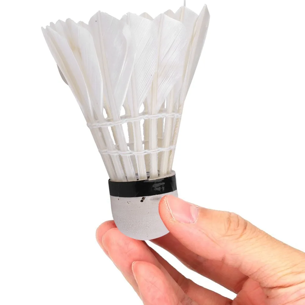 3pcs Badminton White Goose Feather Shuttlecocks Goose Feather Badminton Shuttlecocks Badminton Ball Outdoor Training
3pcs Badminton White Goose Feather Shuttlecocks Goose Feather Badminton Shuttlecocks Badminton Ball Outdoor Training
