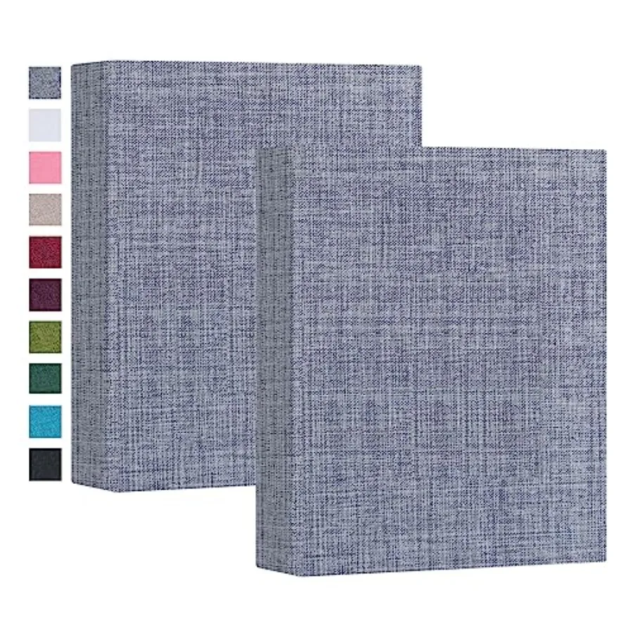 Small Photo Album Linen Cover Mini Brag Book Each Holds 5 Vertical Pockets Artwork Postcards or Picture Storage
Small Photo Album Linen Cover Mini Brag Book Each Holds 5 Vertical Pockets Artwork Postcards or Picture Storage