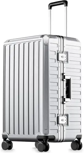 Checked Lage with Spinner Wheels, 8010S Fe Zipperl Polyte Hard Shell Suitcase (ZX-Core, Charcoal Metallic, 24 Inch)
Checked Lage with Spinner Wheels, 8010S Fe Zipperl Polyte Hard Shell Suitcase (ZX-Core, Charcoal Metallic, 24 Inch)
