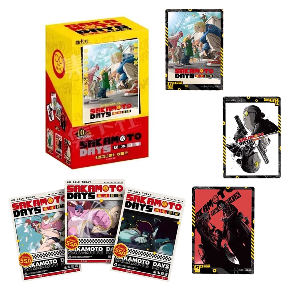 Genuine SAKAMOTO DAYS Card Original First Collection Card Surrounding Posters Classic Cards Giant Card Collection Toy
Genuine SAKAMOTO DAYS Card Original First Collection Card Surrounding Posters Classic Cards Giant Card Collection Toy