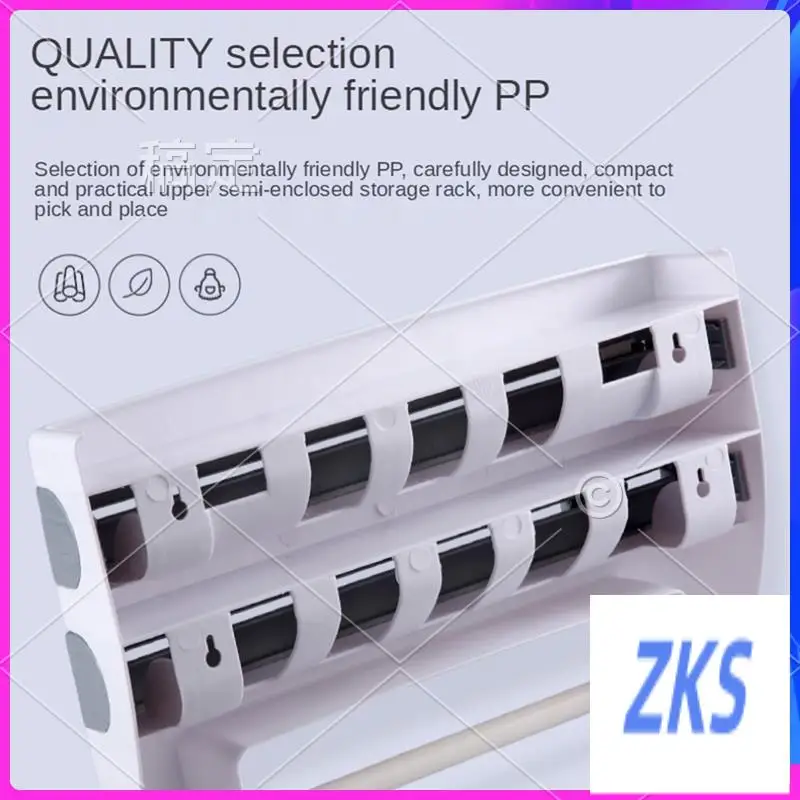 ZZ-Plastic Wrap Paper Storage Rack Wall-Mounted Aluminum Foil Roll Rack Refrigerator Kitchen Punching-Free Shelf
ZZ-Plastic Wrap Paper Storage Rack Wall-Mounted Aluminum Foil Roll Rack Refrigerator Kitchen Punching-Free Shelf