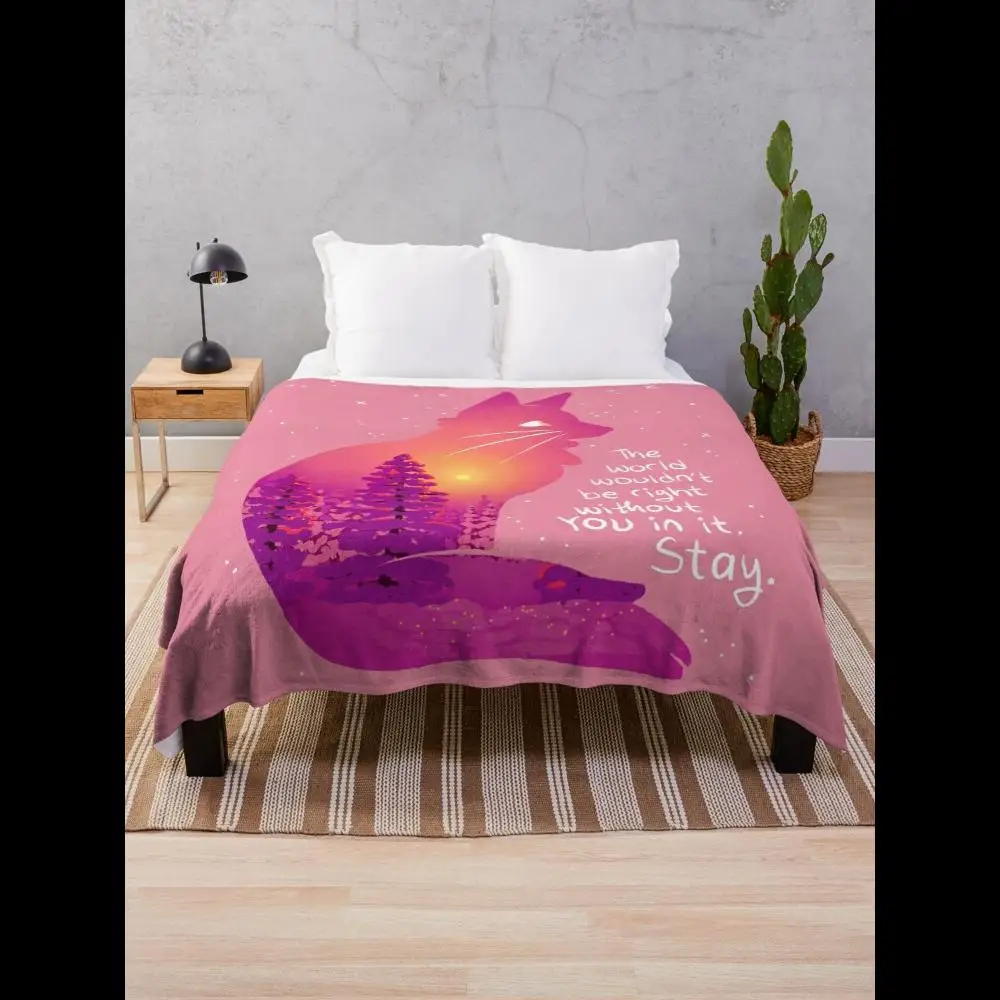 The World Wouldnt Be Right Without You Snowy Sunset Fox Throw Blanket
The World Wouldnt Be Right Without You Snowy Sunset Fox Throw Blanket