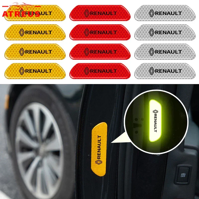 4 Pcs/Set Warning Mark Reflective Tape Universal Exterior Accessorie Car Door Stickers Sign Safety Reflective Strips For Renault
4 Pcs/Set Warning Mark Reflective Tape Universal Exterior Accessorie Car Door Stickers Sign Safety Reflective Strips For Renault