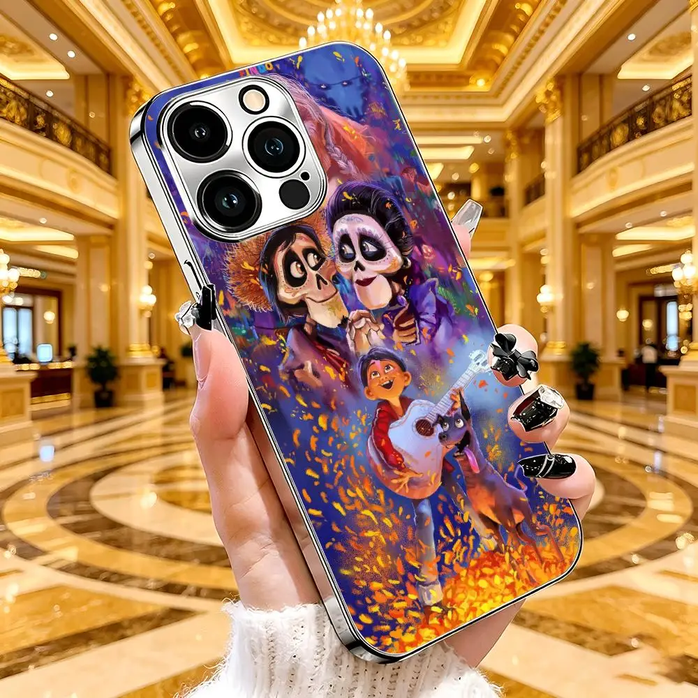 Coco Movie Phone Case Silver phone case for Apple iPhone 17, 16, 15, 14, 13, 12, and 11 Pro Max.
Coco Movie Phone Case Silver phone case for Apple iPhone 17, 16, 15, 14, 13, 12, and 11 Pro Max.
