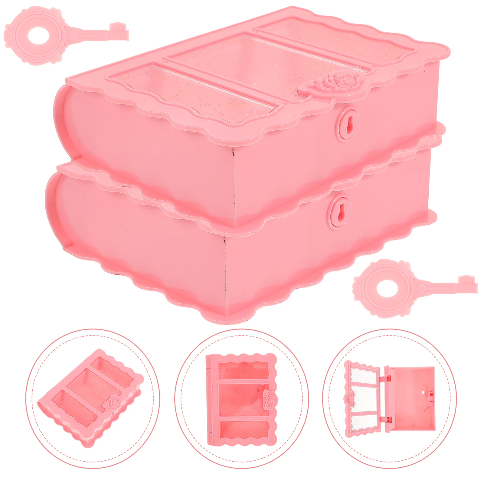 2pcs Book Storage Box Keepsake Gift Decorative Box Home Stationery Display Nordic Style Large Capacity Candy Wrapping Hollow
2pcs Book Storage Box Keepsake Gift Decorative Box Home Stationery Display Nordic Style Large Capacity Candy Wrapping Hollow