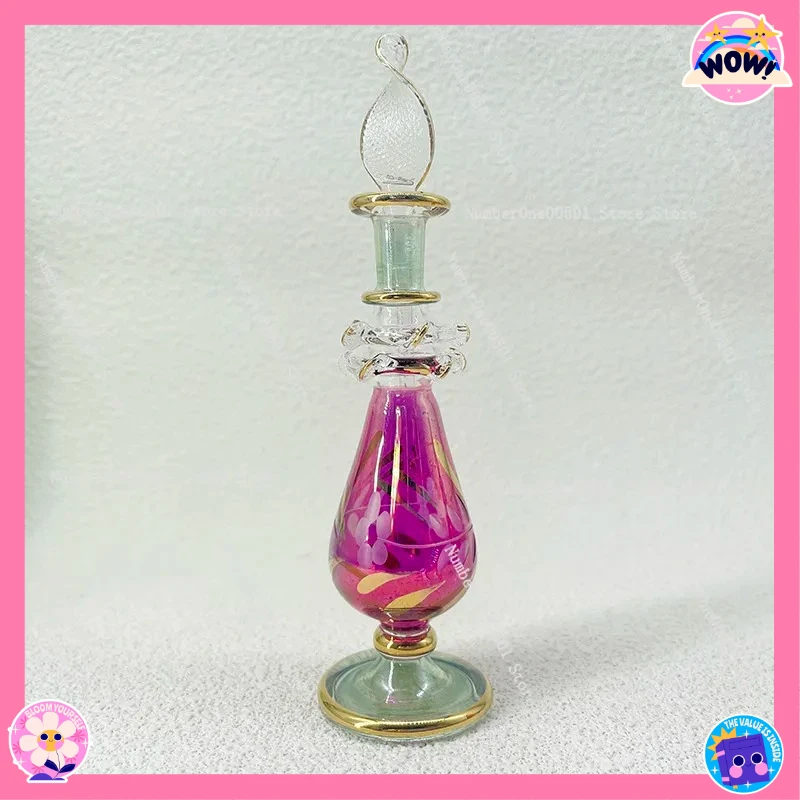 Perfume bottle, handmade 10cm flavor bottle, glass bottle, exquisite decoration, ornament souvenir
Perfume bottle, handmade 10cm flavor bottle, glass bottle, exquisite decoration, ornament souvenir