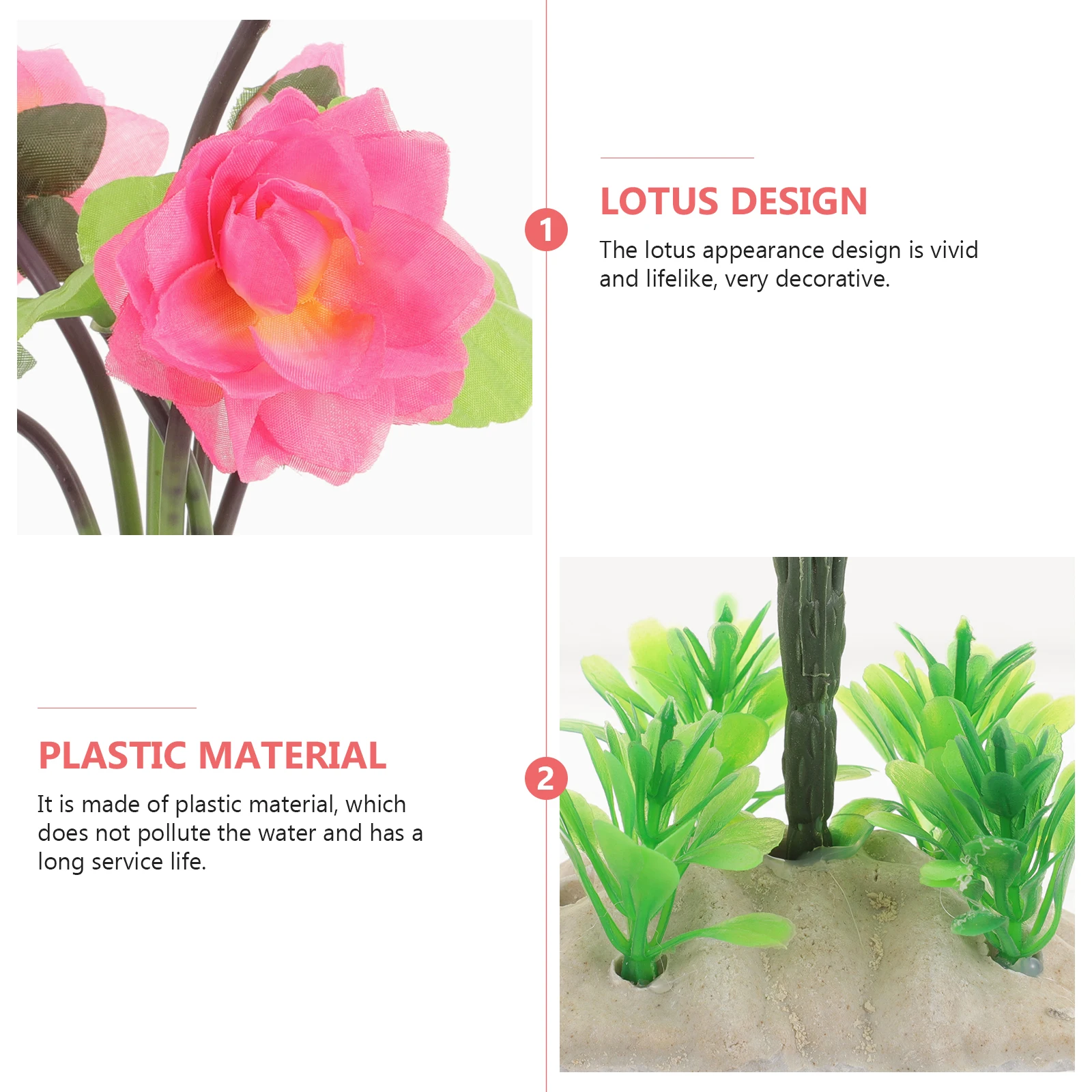 Simulated Lotus Deep Pink Aquarium Plants Fake Flowers for Fish Tank Decoration Pet Fish Tank Supplies Supplies Realistic
Simulated Lotus Deep Pink Aquarium Plants Fake Flowers for Fish Tank Decoration Pet Fish Tank Supplies Supplies Realistic