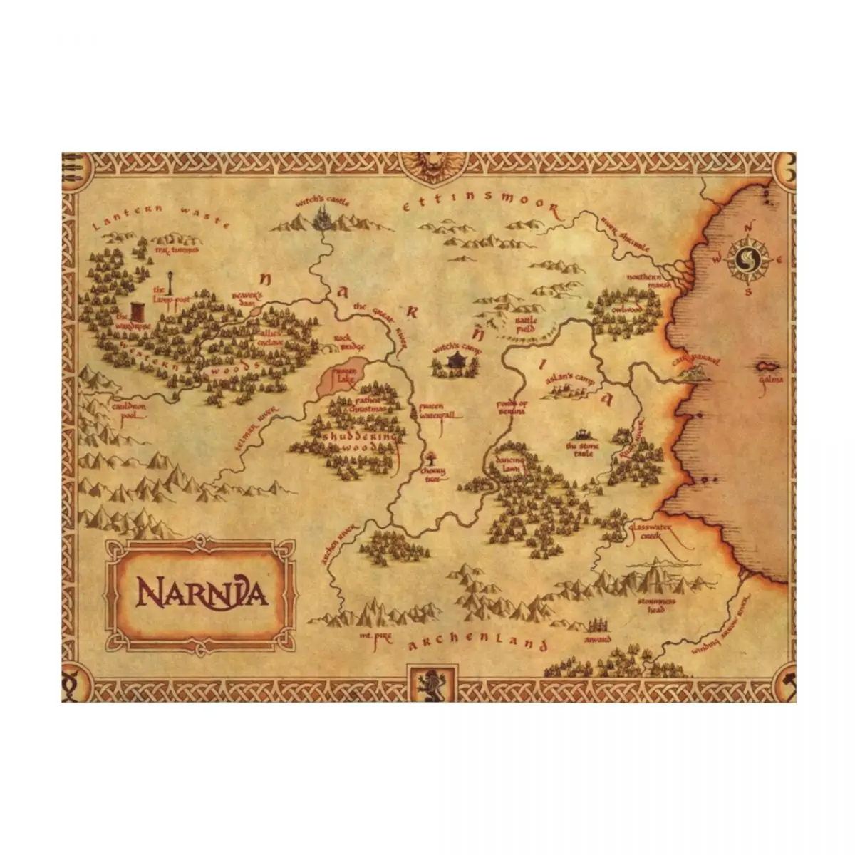 Chronicles Of Narnia Map Throw Blanket christmas gifts for winter Fashion Sofas Blankets
Chronicles Of Narnia Map Throw Blanket christmas gifts for winter Fashion Sofas Blankets