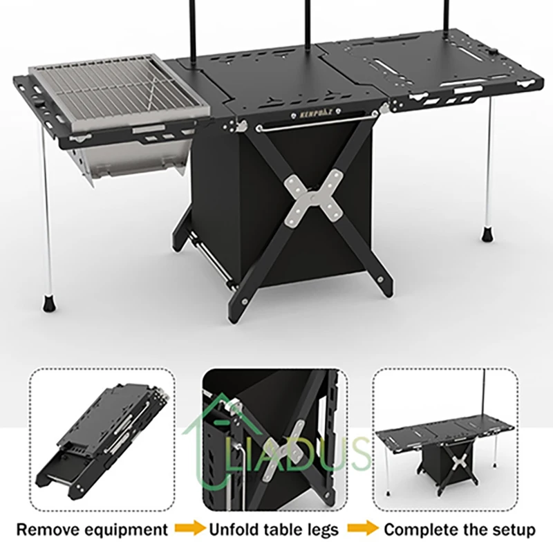 Aluminum IGT Table Outdoor Camping Folding Portable Splice for Barbecue Picnic Trips Hiking Lightweight Weather-Resistant
Aluminum IGT Table Outdoor Camping Folding Portable Splice for Barbecue Picnic Trips Hiking Lightweight Weather-Resistant