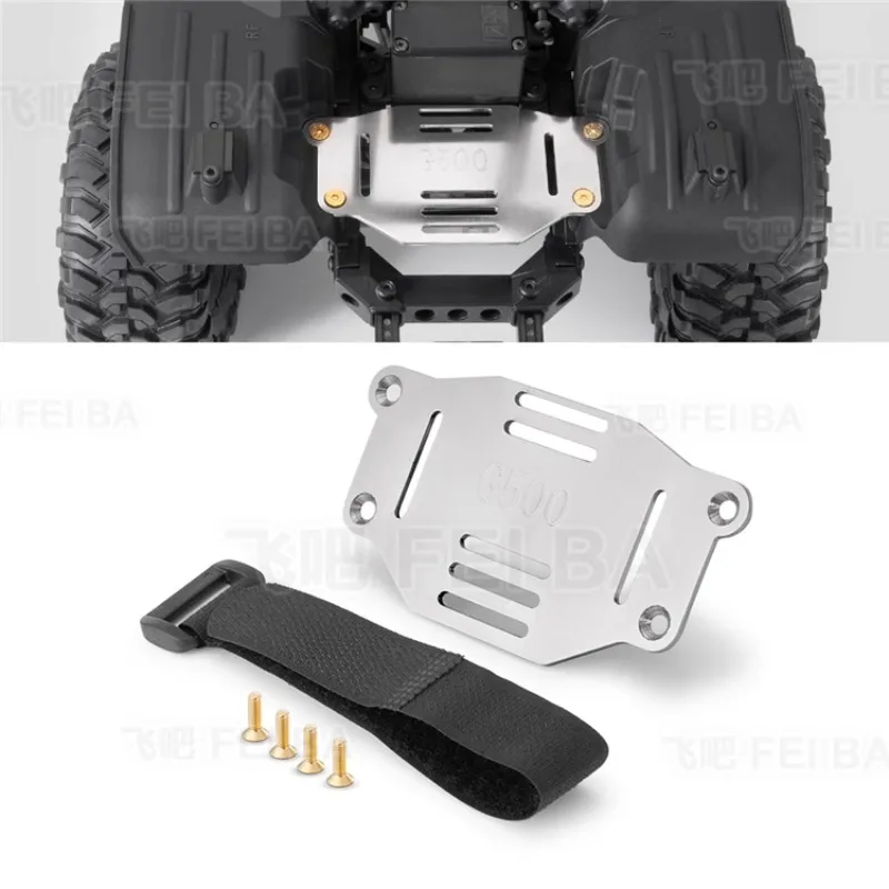 Stainless Steel Front Equipment Board Can Fix The Battery for TRX-4 G500 4X4 Upgraded Parts DIY Modification Accessories
Stainless Steel Front Equipment Board Can Fix The Battery for TRX-4 G500 4X4 Upgraded Parts DIY Modification Accessories