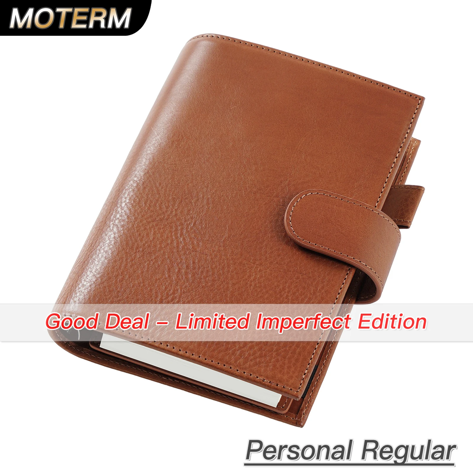 Limited Imperfect Moterm Regular 2.0 Personal Size Rings Planner Full Grain Vegetable Tanned Leather Notebook Journey Sketchbook
Limited Imperfect Moterm Regular 2.0 Personal Size Rings Planner Full Grain Vegetable Tanned Leather Notebook Journey Sketchbook