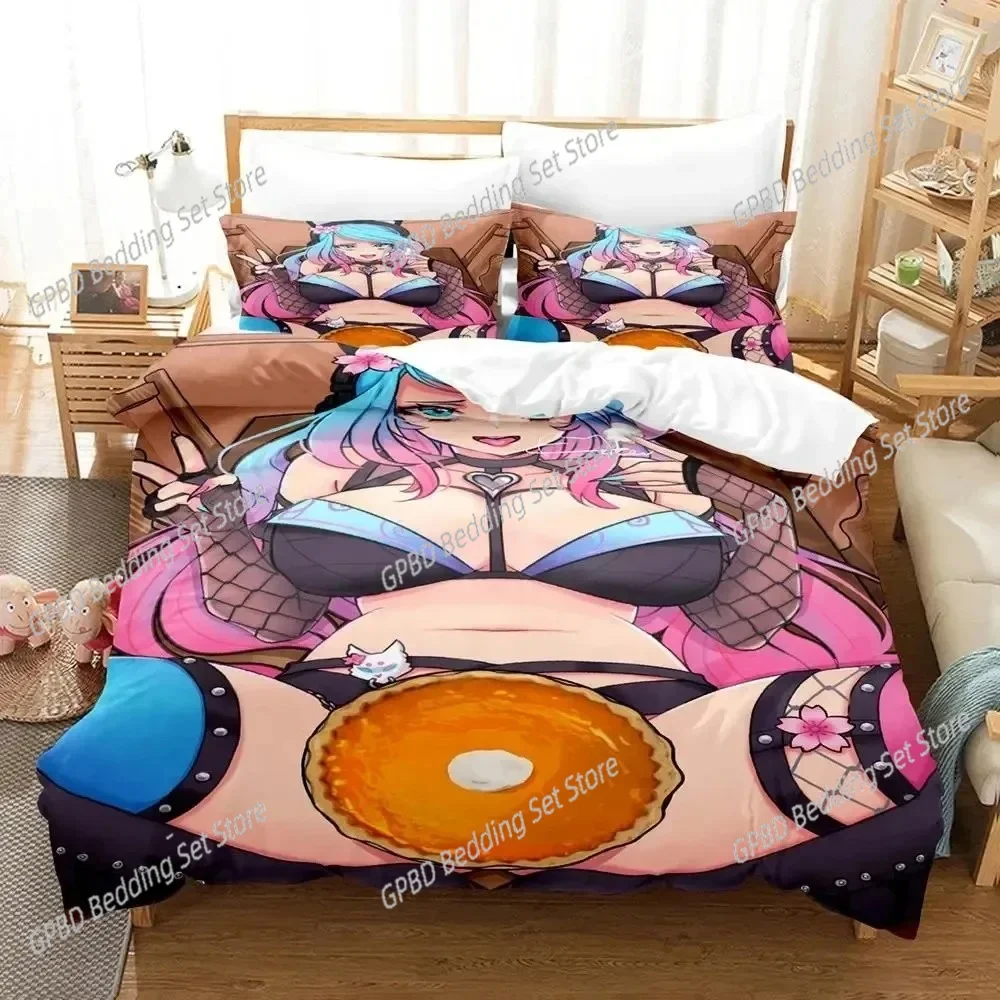 Anime Sexy Girls Silvervale Bedding Set Duvet Cover Bed Set Quilt Cover Pillowcase Comforter king Queen Size Boys Adult Bedding
Anime Sexy Girls Silvervale Bedding Set Duvet Cover Bed Set Quilt Cover Pillowcase Comforter king Queen Size Boys Adult Bedding