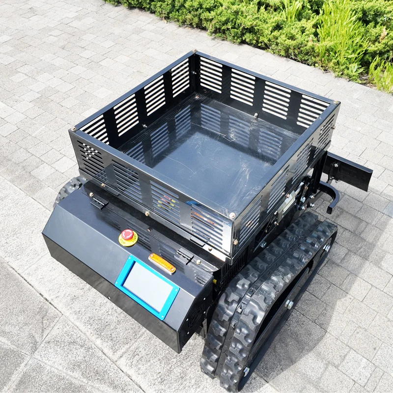 Customized cordless industrial grade lawn mower, fully automatic lawn mower, 550mm track, zero steering adjustable model
Customized cordless industrial grade lawn mower, fully automatic lawn mower, 550mm track, zero steering adjustable model