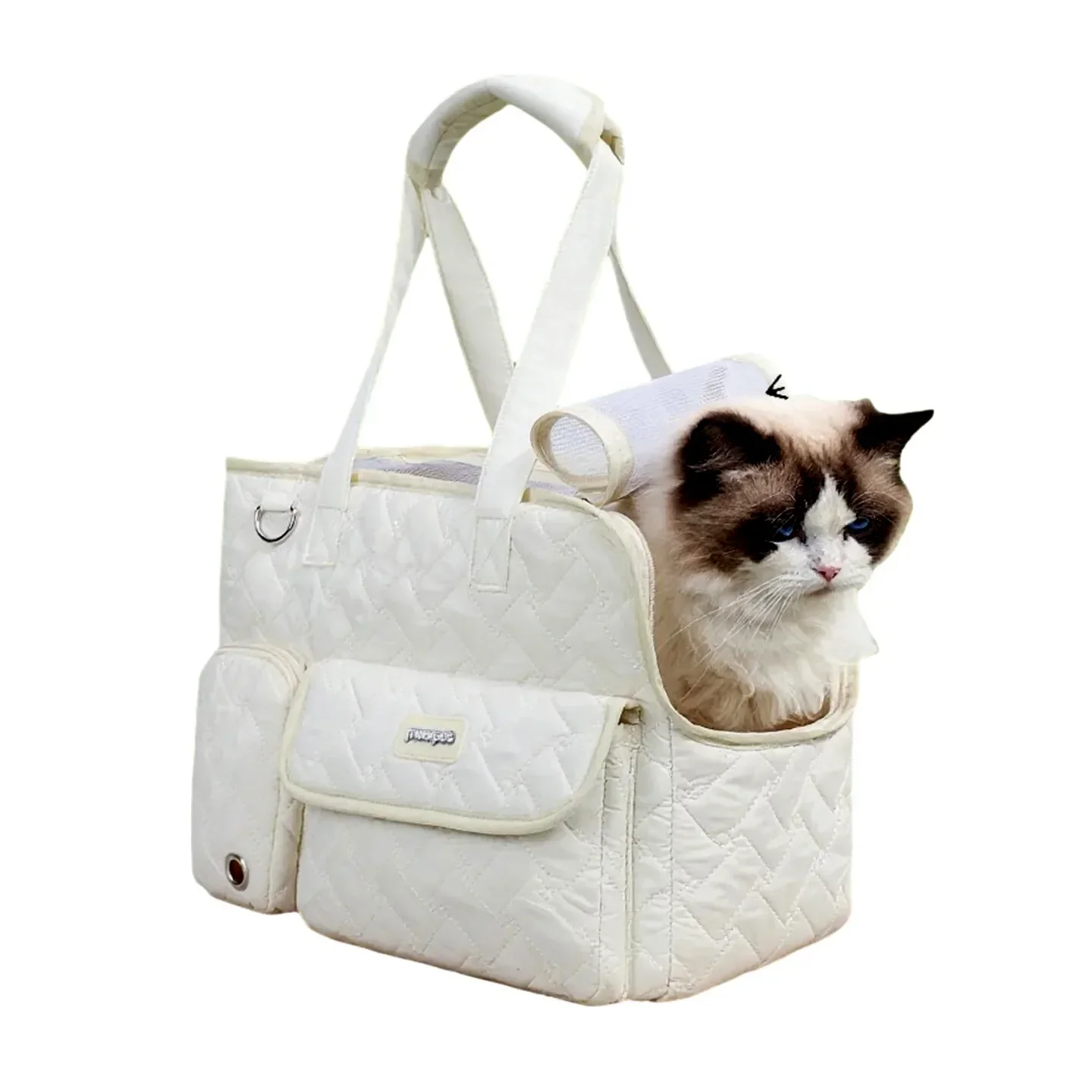 Cat bag pet bag portable for outings, single shoulder handle, hand-held, side-padded, warm cat bag
Cat bag pet bag portable for outings, single shoulder handle, hand-held, side-padded, warm cat bag