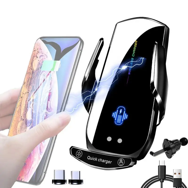 Car Wireless Charger For Phone, Air Outlet 15W Car Wireless Charging Cradle, Clip Automatic Induction Opening And Closing
Car Wireless Charger For Phone, Air Outlet 15W Car Wireless Charging Cradle, Clip Automatic Induction Opening And Closing