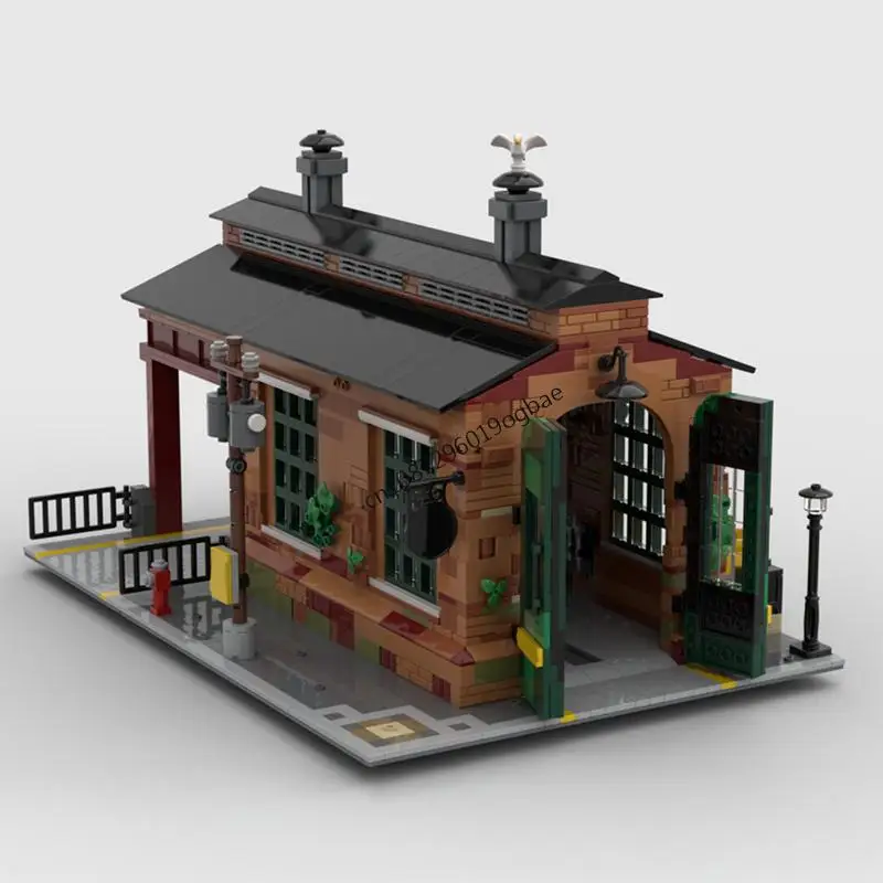 New 1759Pcs City Hot Selling Street View Moc Old Goods Shed Corner Model Custom Puzzles Diy Creative Ideas Kid Toy Birthday Gift
New 1759Pcs City Hot Selling Street View Moc Old Goods Shed Corner Model Custom Puzzles Diy Creative Ideas Kid Toy Birthday Gift