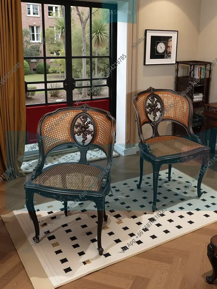hT Mn French Log Rattan Leisure Chair European Retro Nostalgic Antique Back Chair B & B Home Small Apartment
hT Mn French Log Rattan Leisure Chair European Retro Nostalgic Antique Back Chair B & B Home Small Apartment