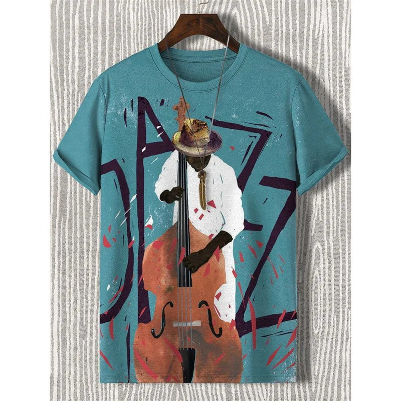 Musical Instrument Pattern T Shirt For Men Music 3D Printed Tee Summer Casual Short Sleeve Round Neck Tops Loose Street T-Shirts
Musical Instrument Pattern T Shirt For Men Music 3D Printed Tee Summer Casual Short Sleeve Round Neck Tops Loose Street T-Shirts