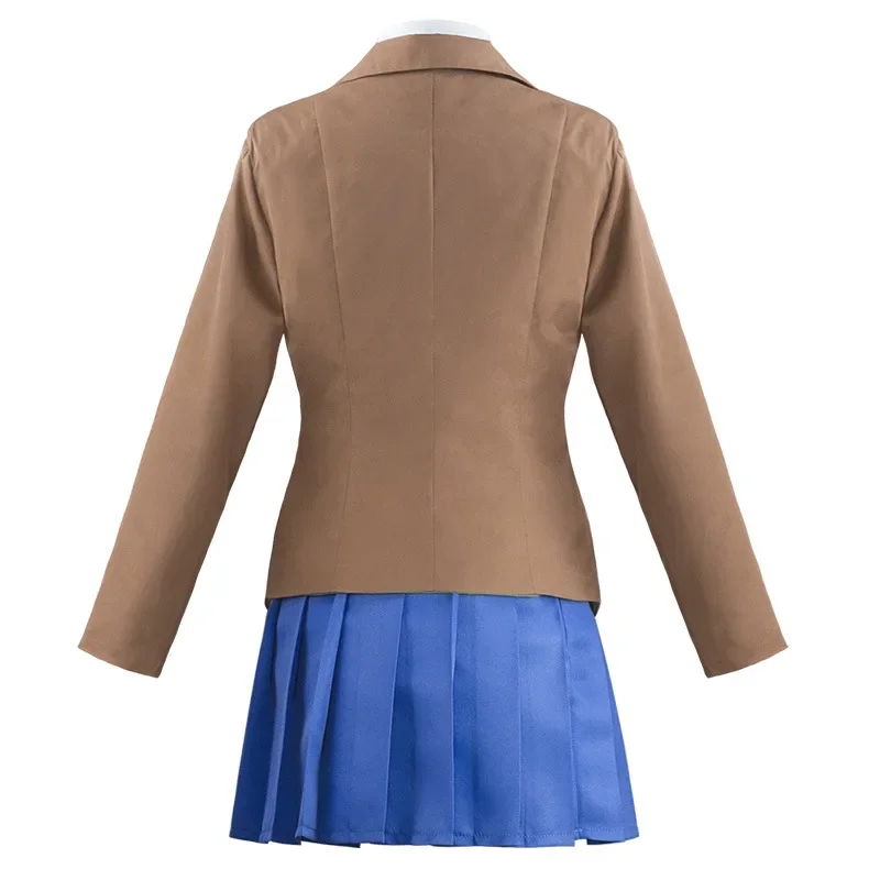 Game Doki Doki Literature Club Monika Cosplay Sayori Yuri Natsuki Cosplay Costume Wig Set School Uniform Girl Women Costumes
Game Doki Doki Literature Club Monika Cosplay Sayori Yuri Natsuki Cosplay Costume Wig Set School Uniform Girl Women Costumes