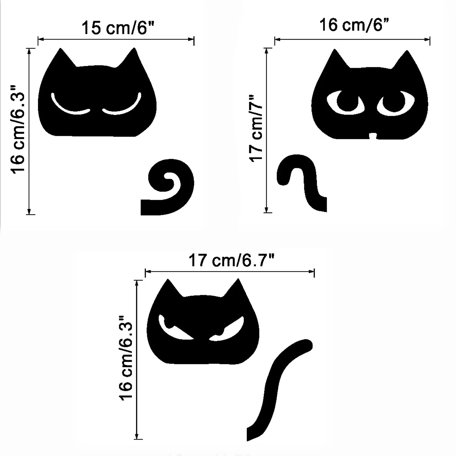 3 Styles Black Cat Light Switch Stickers, Removable Vinyl Wall Decals, Funny Hollow Cat Silhouette Decor for Bedroom Living Room
3 Styles Black Cat Light Switch Stickers, Removable Vinyl Wall Decals, Funny Hollow Cat Silhouette Decor for Bedroom Living Room
