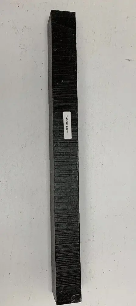 1-1/2 X 1-1/2" X 32” GABOON EBONY POOL CUE BLANKS, TURNING WOOD, GUN KNIFE SCALE
1-1/2 X 1-1/2" X 32” GABOON EBONY POOL CUE BLANKS, TURNING WOOD, GUN KNIFE SCALE