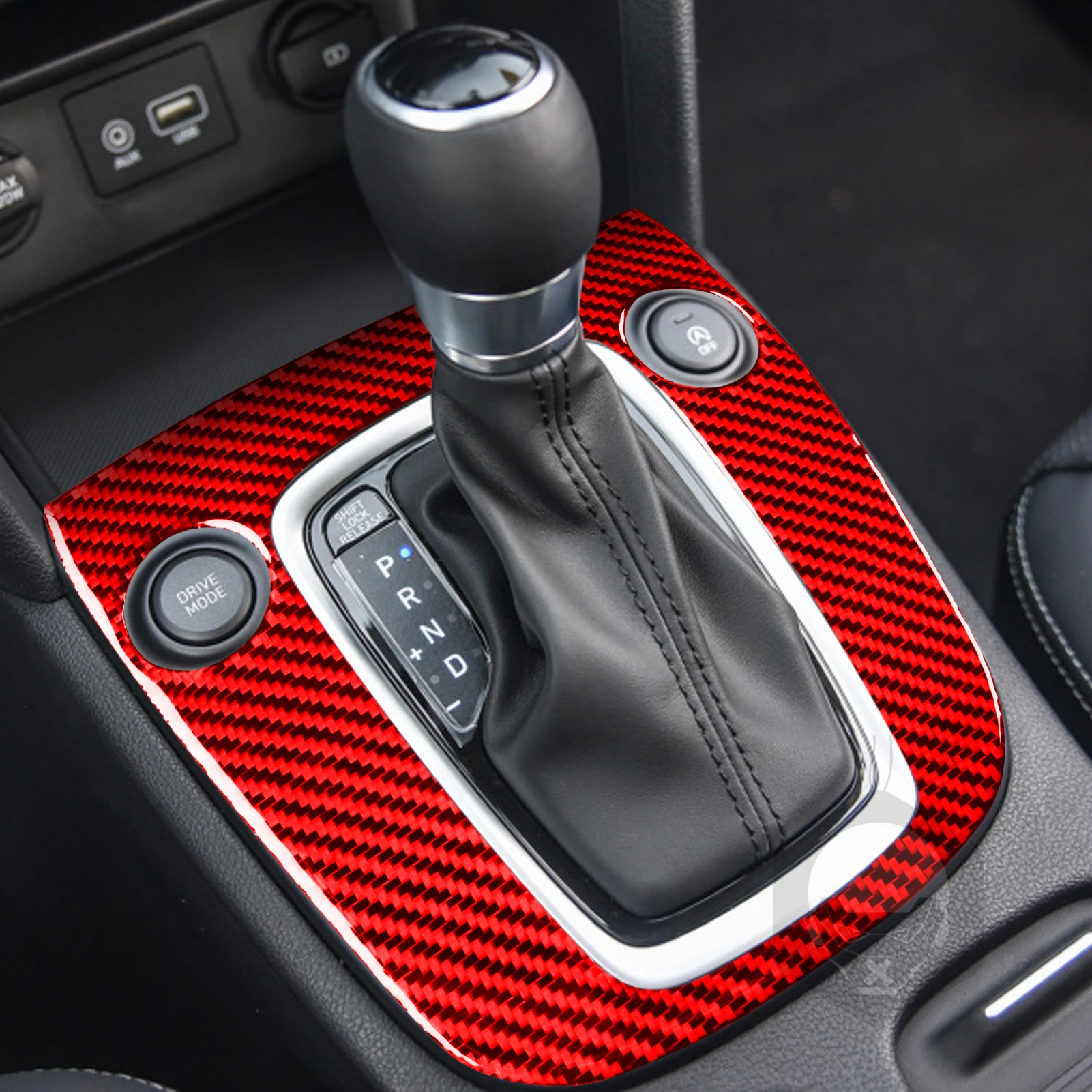 Carbon Fiber Automotive Parts Center Console Shift Gear Both Sides Panel Decoration Interior Sticker FOR Hyundai Kona 2018-2023
Carbon Fiber Automotive Parts Center Console Shift Gear Both Sides Panel Decoration Interior Sticker FOR Hyundai Kona 2018-2023