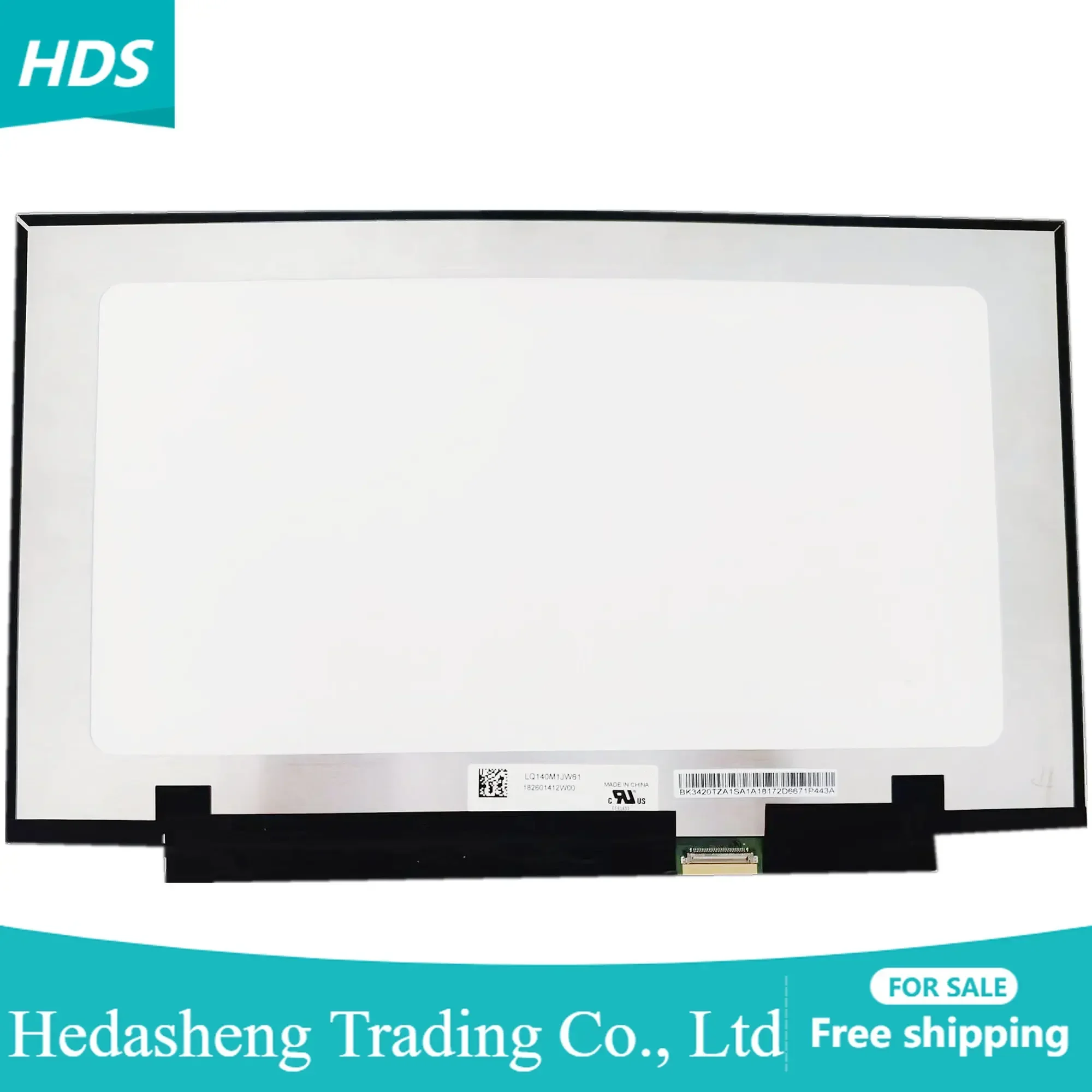 LQ140M1JW61 14.0 inch for Laptop LCD screen/Matrix Screen IPS FHD1920×1080 30pin EDP
LQ140M1JW61 14.0 inch for Laptop LCD screen/Matrix Screen IPS FHD1920×1080 30pin EDP