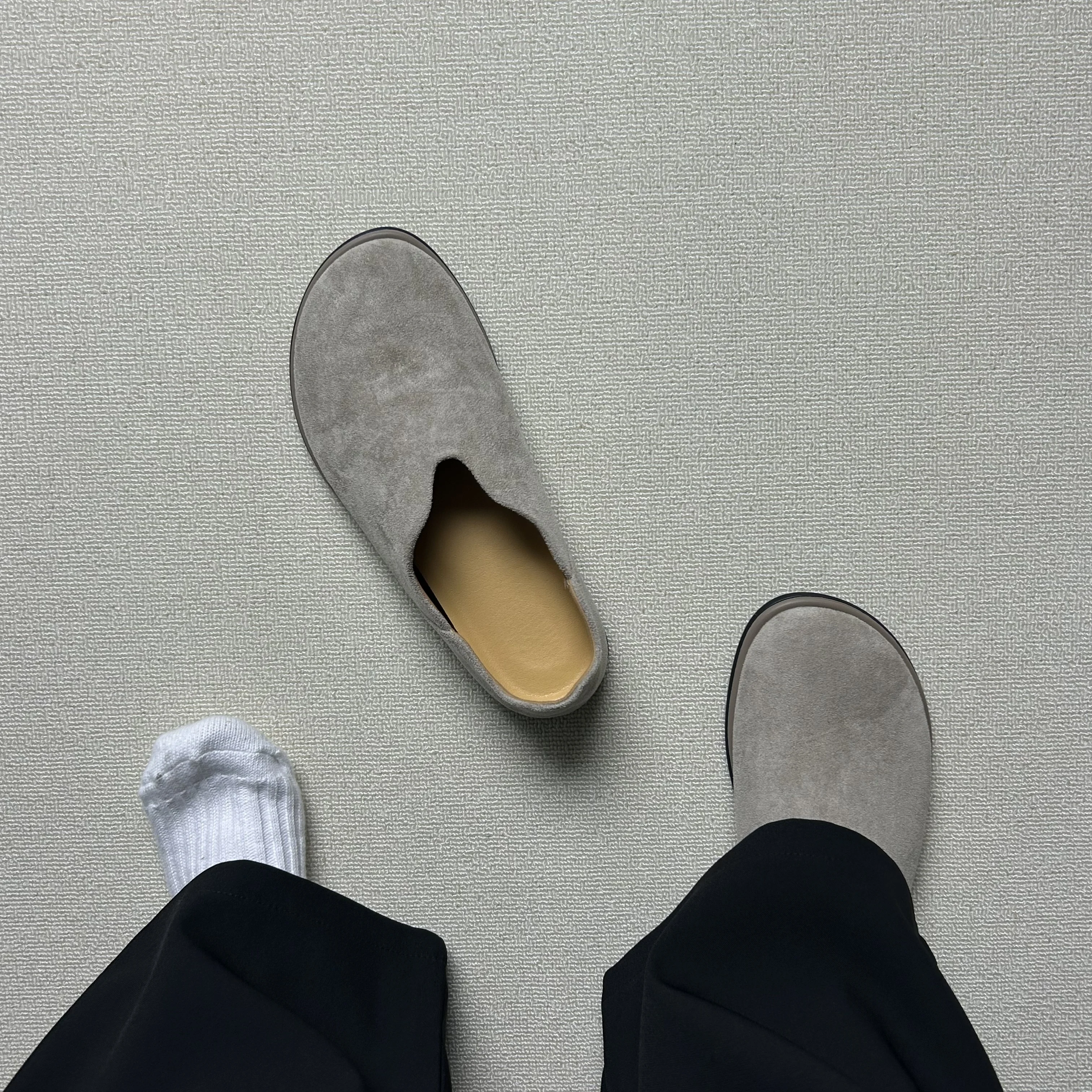 Comfortable Flat Bottom Leather Shoes Men's Trendy Mule Shoes Commuter Loafers Slip-On Walking Barefoot Shoes Casual Style
Comfortable Flat Bottom Leather Shoes Men's Trendy Mule Shoes Commuter Loafers Slip-On Walking Barefoot Shoes Casual Style