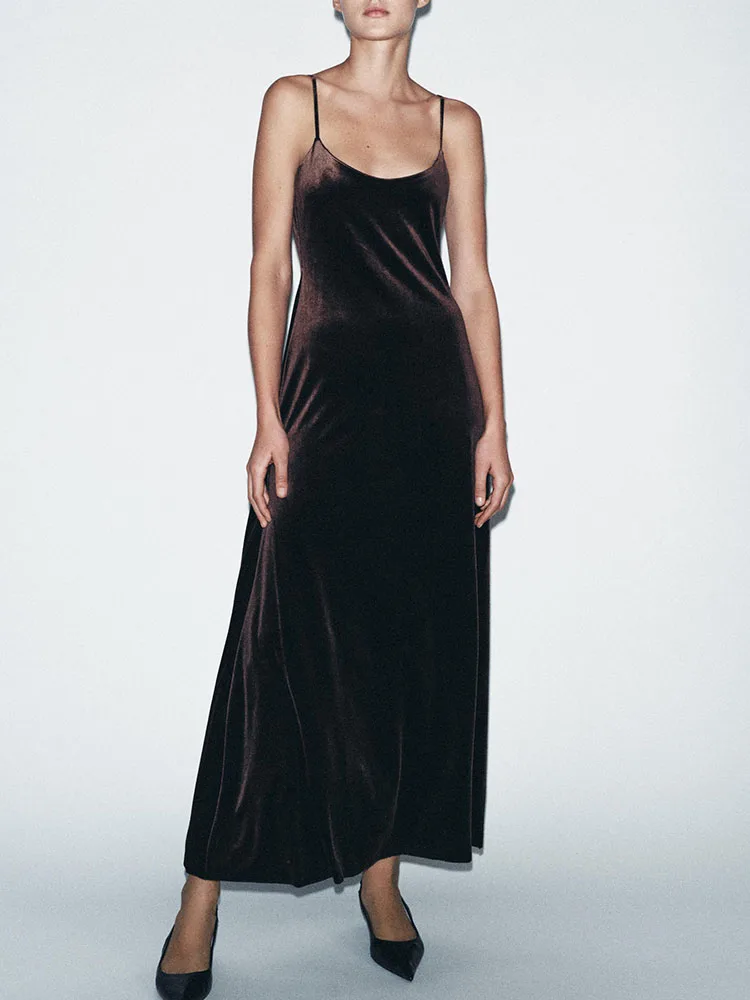 Faionable Long Strapl Dr Ele Sweet Sexy High Waist Gown New Arrival Winter 2025 Women's Clothing Evening Gown
Faionable Long Strapl Dr Ele Sweet Sexy High Waist Gown New Arrival Winter 2025 Women's Clothing Evening Gown