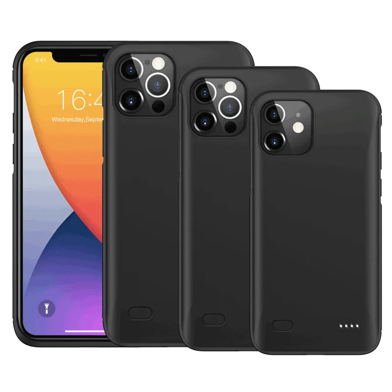 Battery Charger Case 6200mah Portable Powerbank Charger Battery Case Shockproof For iPhone 11 12 12mini promax X XR Mobile Phone
Battery Charger Case 6200mah Portable Powerbank Charger Battery Case Shockproof For iPhone 11 12 12mini promax X XR Mobile Phone