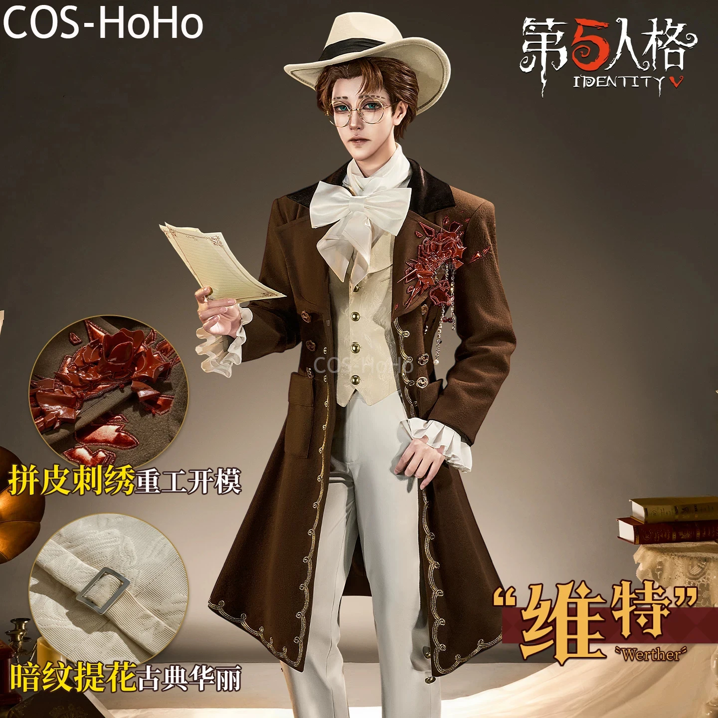 COS-HoHo Identity V Freddy Riley Lawyer Game Suit Handsome Nobility Uniform Cosplay Costume Halloween Party Role Play Outfit Men
COS-HoHo Identity V Freddy Riley Lawyer Game Suit Handsome Nobility Uniform Cosplay Costume Halloween Party Role Play Outfit Men
