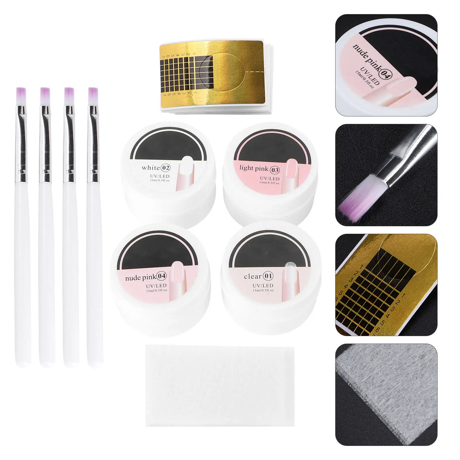 1Set Nail Extension Tape Kit High Quality Manicure Tool for Salon Professional Nail Art Pen Finger Extension Tape Manicure
1Set Nail Extension Tape Kit High Quality Manicure Tool for Salon Professional Nail Art Pen Finger Extension Tape Manicure