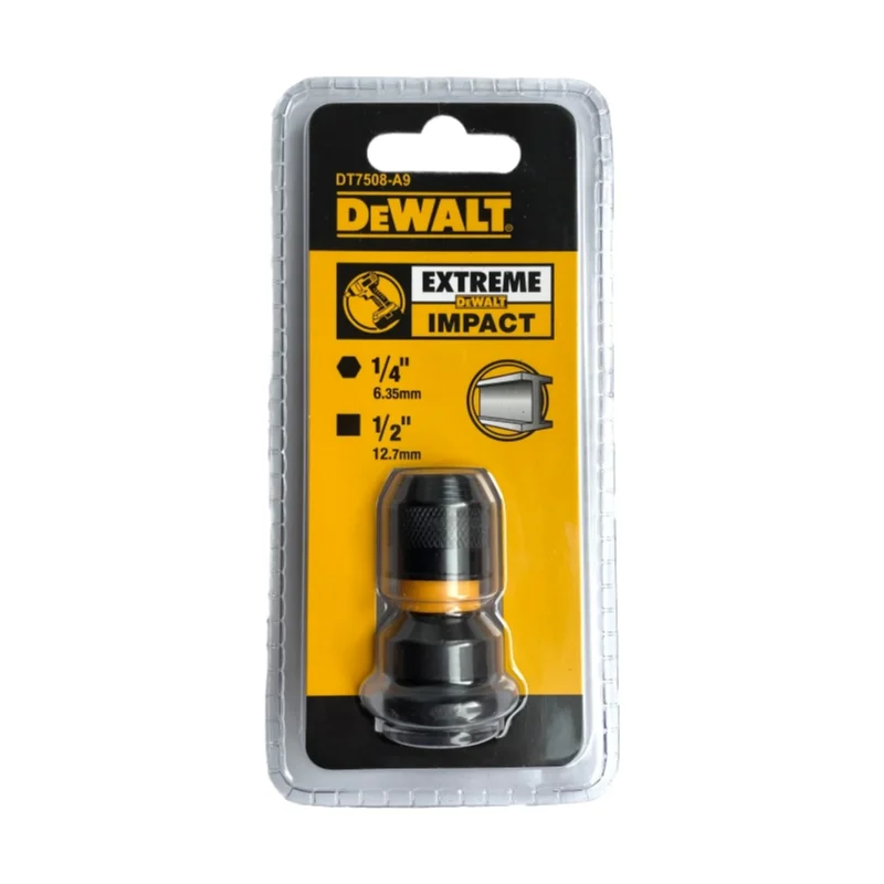 DeWalt DT7508-A9 adapter wrench 1/2 square head screwdriver 1/4 hex head screwdriver machine wrench conversion head
DeWalt DT7508-A9 adapter wrench 1/2 square head screwdriver 1/4 hex head screwdriver machine wrench conversion head
