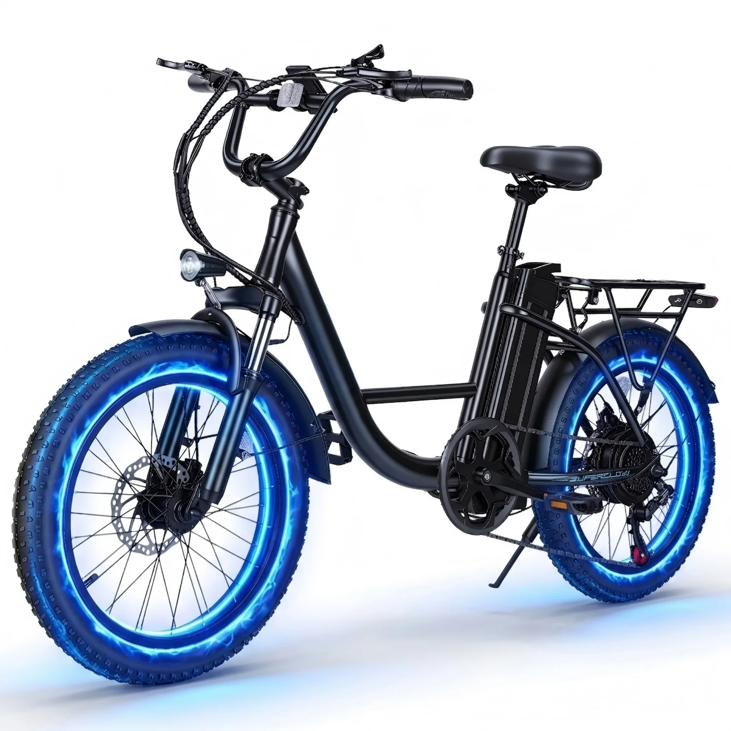 GLEERIDE EC540 20" Electric City Bike 1000W Peak Motor 48V 13Ah Battery
GLEERIDE EC540 20" Electric City Bike 1000W Peak Motor 48V 13Ah Battery