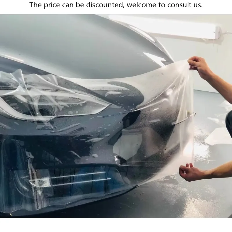 1.52x15M Super Stretch Anti Scratch Transparent PPF TPH TPU Auto Vehicle Vinyl Wrap Decoration Sticker Car Paint Protection Film
1.52x15M Super Stretch Anti Scratch Transparent PPF TPH TPU Auto Vehicle Vinyl Wrap Decoration Sticker Car Paint Protection Film