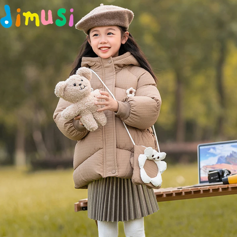 Winter Kids Coat Outdoor Casual Plus Fleece Thickened Hooded Girl's Cotton Padded Clothes Fashion Warm Jacket Child Clothing
Winter Kids Coat Outdoor Casual Plus Fleece Thickened Hooded Girl's Cotton Padded Clothes Fashion Warm Jacket Child Clothing