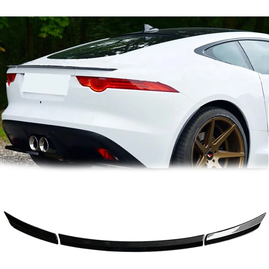 Rear Trunk Spoiler Wing Exterior Compatible with Jaguar FType Coupe 20142020 3 PCS Duckbill Trunk Spoiler Carbon Fiber Style fo
Rear Trunk Spoiler Wing Exterior Compatible with Jaguar FType Coupe 20142020 3 PCS Duckbill Trunk Spoiler Carbon Fiber Style fo