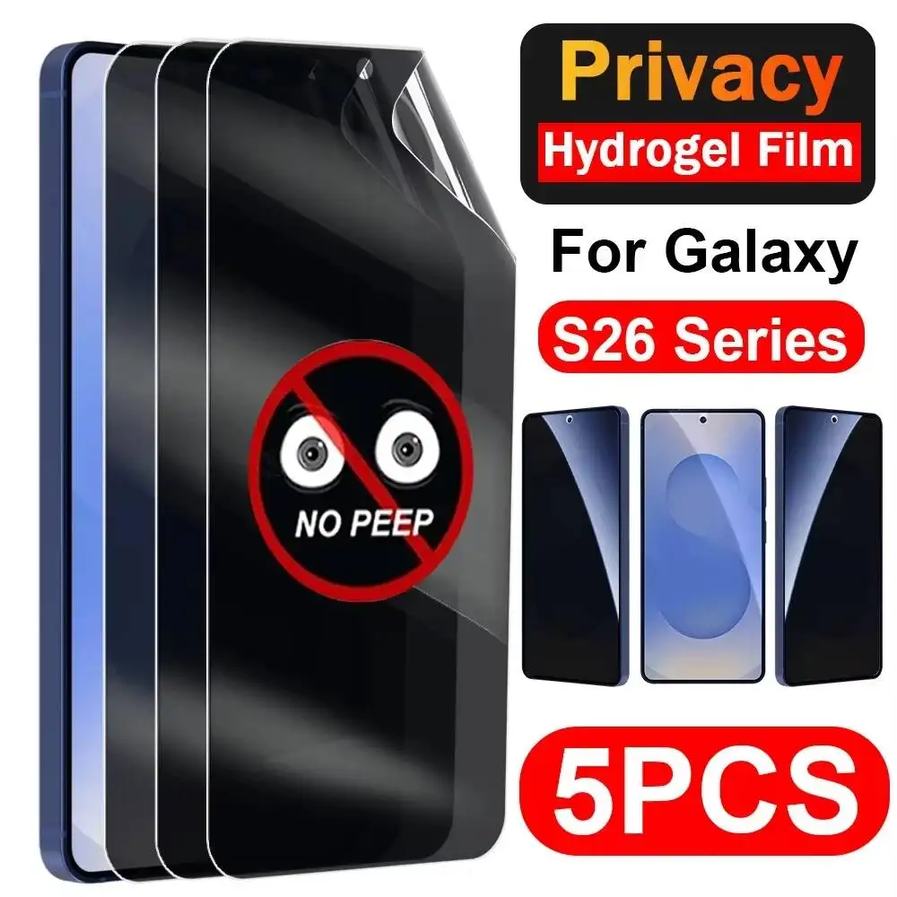 Full Cover Anti Spy Hydrogel Galaxy Ultra Privacy Screen Protector For Samsung S26 Plus S26+ S26U Soft Film
Full Cover Anti Spy Hydrogel Galaxy Ultra Privacy Screen Protector For Samsung S26 Plus S26+ S26U Soft Film