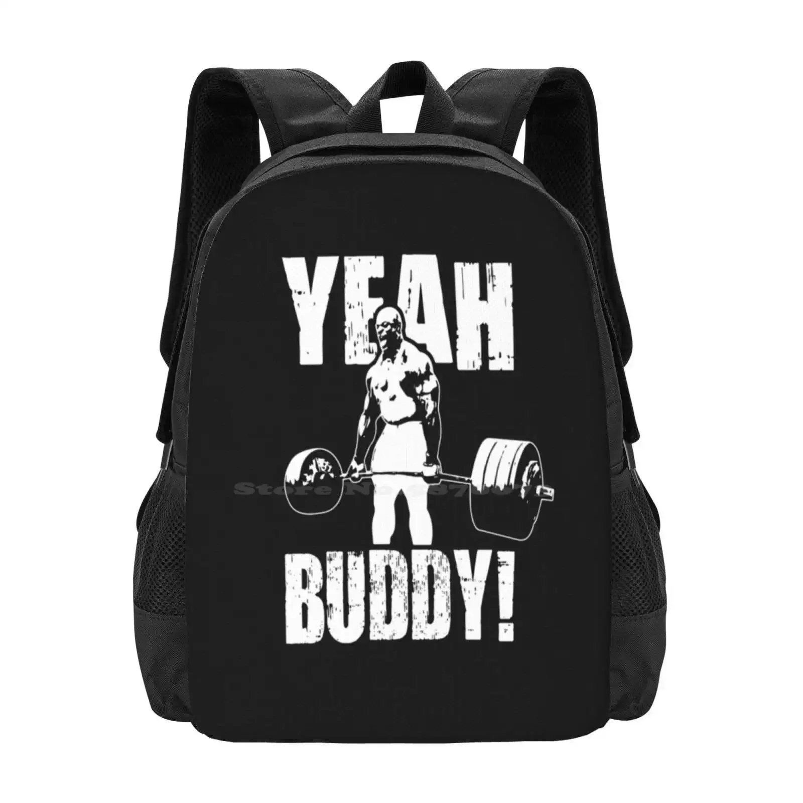 Yeah Buddy (Ronnie) Лидер продаж рюкзак модные сумки фитнес бодибилдинг упражнения по воде мотивационные цитаты мотивационные высказывания
Yeah Buddy (Ronnie) Лидер продаж рюкзак модные сумки фитнес бодибилдинг упражнения по воде мотивационные цитаты мотивационные высказывания