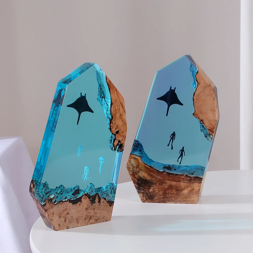 Hitop Desktop Decoration Creative Art Lamp Holder Natural Wood Whale Shark Diver Shipwrecks Resin Small Night Lamp Birthday Gift
Hitop Desktop Decoration Creative Art Lamp Holder Natural Wood Whale Shark Diver Shipwrecks Resin Small Night Lamp Birthday Gift