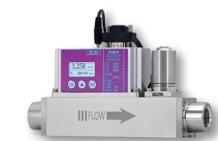 Thermal gas mass flow meter
Thermal gas mass flow meter