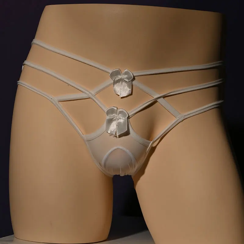 Men Sexy Briefs Low Waist Underwear Sissy Pouch Panties Mesh Gay Lingerie Underpants Elastic Bow Hollow Out G-string Thong
Men Sexy Briefs Low Waist Underwear Sissy Pouch Panties Mesh Gay Lingerie Underpants Elastic Bow Hollow Out G-string Thong