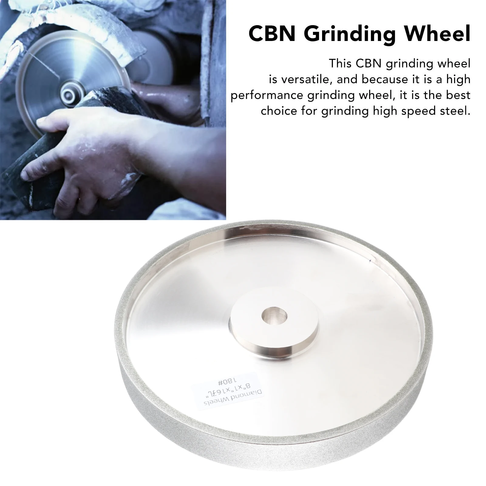 8 Inch Grinding Wheel Electroplated Grinding Wheel for Flat Shape Grinder Flat Grinding Wheel
8 Inch Grinding Wheel Electroplated Grinding Wheel for Flat Shape Grinder Flat Grinding Wheel