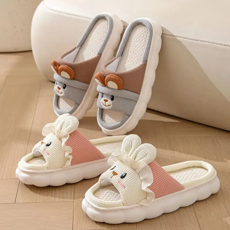 Breathable Couple Linen Slippers - Anti-Slip Home Shoes for Hardwood Floors & Indoor Use
Breathable Couple Linen Slippers - Anti-Slip Home Shoes for Hardwood Floors & Indoor Use