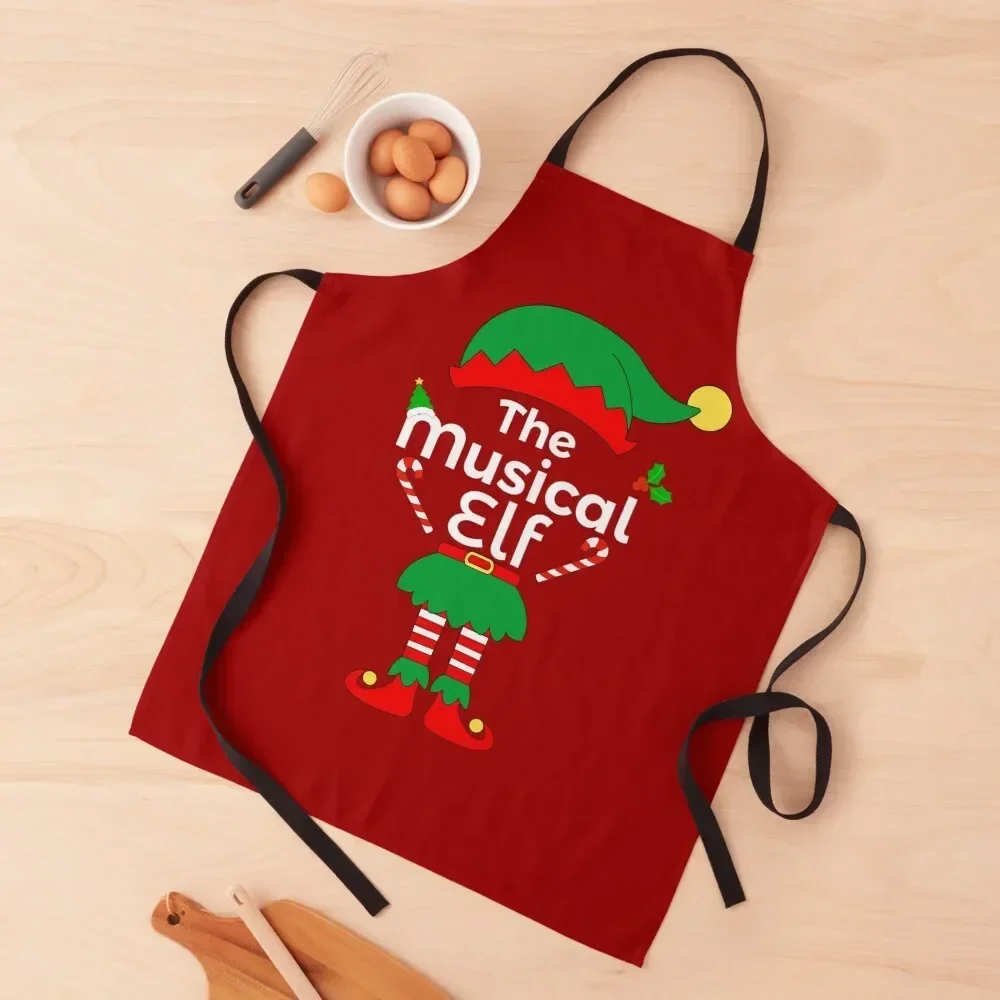 The Musical Elf Christmas Family Elf Apron Home And Kitchen For Hairdresser Men's Kitchen Apron
The Musical Elf Christmas Family Elf Apron Home And Kitchen For Hairdresser Men's Kitchen Apron